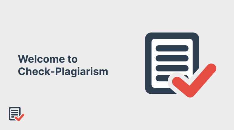 Welcome to Check-Plagiarism